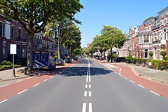 Groesbeekseweg richting Keizer Karelplein