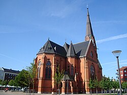 Gustav Adolfs kyrka.