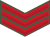 Fuerza de Defensa de Guyana (GDF) Sargento insignia.svg