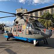 Airbus H225 (б/н 10) зі складу Гвардійської авіаційної бази НГУ