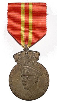 Médaille du 70e anniversaire de Haakon VII