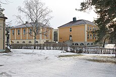 Hallsta skola ritad av Folke Bensow