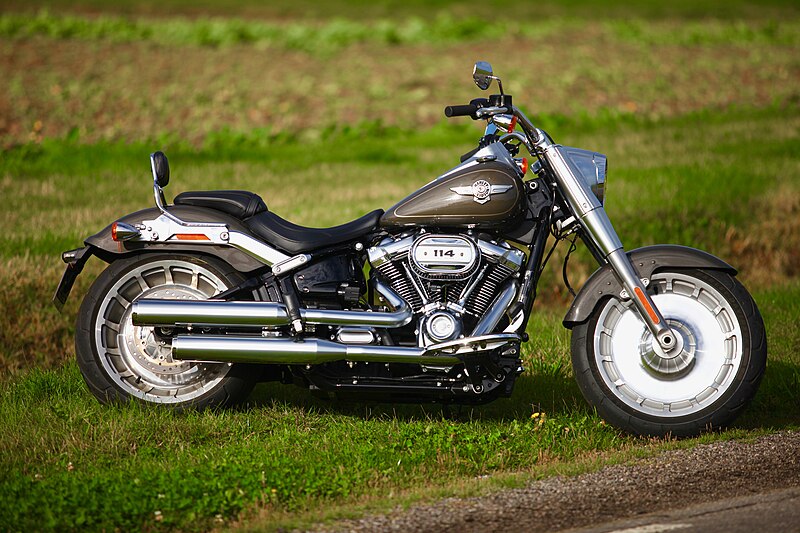 File:Harley Davidson Fat Boy 2018 FLFBS.jpg