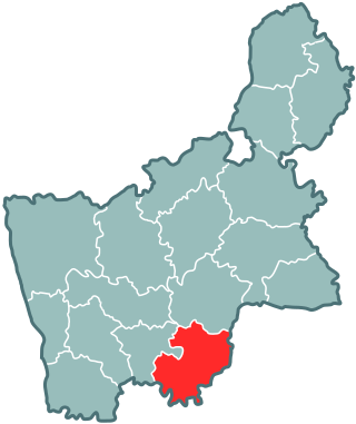 Location of Sloņimas rajons