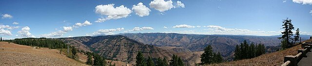 Hells Canyon is one of the largest canyons in the United States.