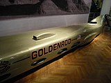 1965 Goldenrod streamliner car