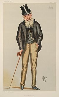 "Punchestown". The 3rd Marquess of Drogheda, as caricatured in Vanity Fair, March 1889. Henry Moore, 3rd Marquess of Drogheda Vanity Fair 30 March 1889.jpg