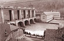 Hidroelektrarna Fala in 1960 Hidroelektrarna Fala 1960.jpg