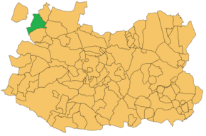 Poziția localității Horcajo de los Montes