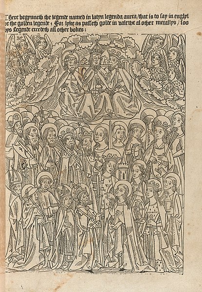 Illustration for Golden Legend, 1493
