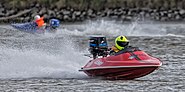 Hydroplanes on the river