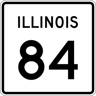 <span class="mw-page-title-main">Illinois Route 84</span> Highway in Illinois