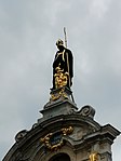 Saint Nicolas de Myre, la Maison du Renard, Grand-Place de Bruxelles, 1883.