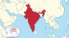 India in its region (de-facto).svg