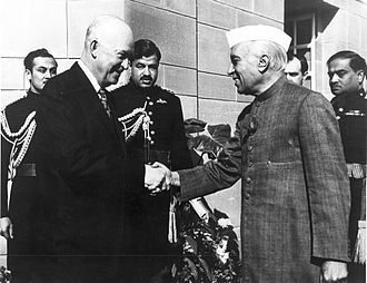 Photograph of Nehru and Eisenhower, from the Indo-US Archives Indo US.jpg