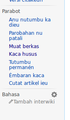 1. Pilih menu Bahasa-Tambah Interwiki