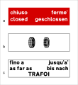 osmwiki:File:Italian traffic signs - transitabilità 6.svg