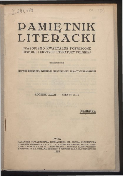 Plik:Józef Birkenmajer - Z nieznanych autografów Henryka Sienkiewicza.djvu