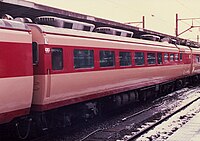 サシ489-4「白山」食堂車 1985年