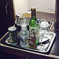 A寝台提供的酒類飲料