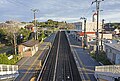 駅ホーム（2021年11月）