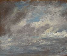 John Constable, Studio di nuvole (circa 1821), Yale Center for British Art