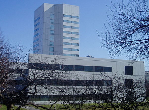 Headquarters at One Johnson and Johnson Plaza in New Brunswick, New Jersey