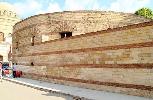 Ruine der Festung Babylon in Kairo - Altkairo