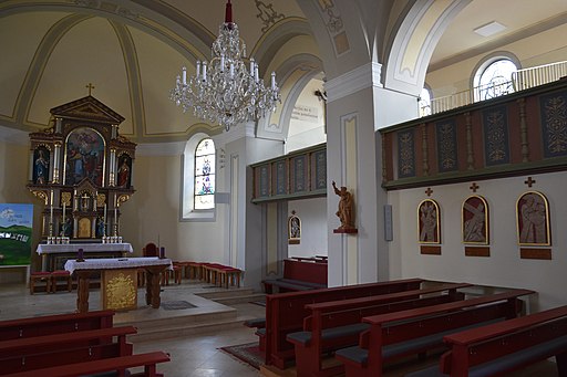 Kath Pfarrkirche hll Petrus und Paulus Stinatz Interior 04