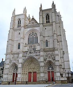 Kathedrale von Nantes Hauptfassade