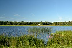 Kaunissaare reservoir on Jägala River.