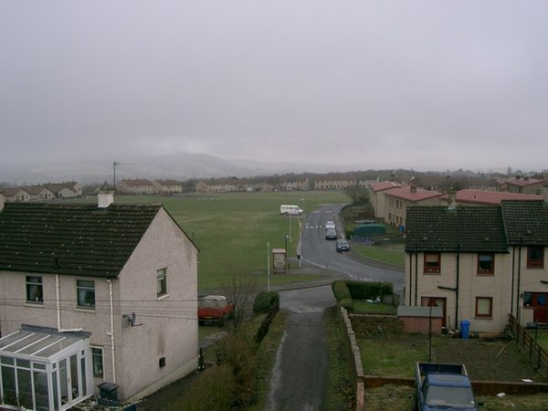 Housing scheme on the west side of Kelty