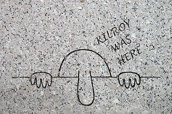 350px-Kilroy_Was_Here_-_Washington_DC_WWII_Memorial.jpg