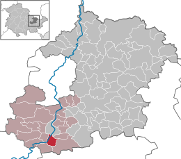 Kleineutersdorf - Carte