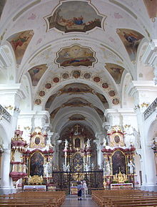 Drehort der Hochzeit: Die Barockkirche St. Peter