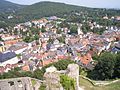 Deutsch: Blick von der Burg auf die Stadt Königstein im Taunus