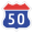 Korea Expressway No.50.svg