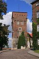 * Nomination Wawel Thief Tower. --Lestath 22:18, 21 October 2008 (UTC) * Decline  Comment It seems smaller because of right side building. Did you have any other composition? _Fukutaro 16:17, 27 October 2008 (UTC)  OpposeBuilding on the right is too much distorted and shows CA. --B.navez 15:38, 30 October 2008 (UTC)