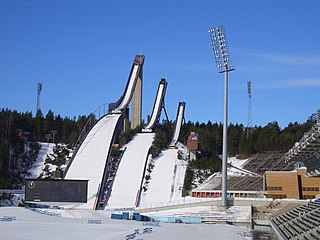 Salpausselkä (ski jump) ski jumping venue in Lahti, Finland
