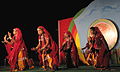 Lambani Dance performed by Brahmin girls from Karnataka on National Folk festival 2012 at Naduvil