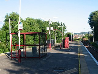<span class="mw-page-title-main">Langside railway station</span> Railway station in Glasgow, Scotland