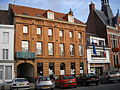 English: Brasserie-malterie Caboche Laversin, in Lillers, Pas-de-Calais, France. Français : La Brasserie-malterie Caboche Laversin, à Lillers, Pas-de-Calais, France.