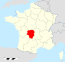 Limousin region locator map.svg