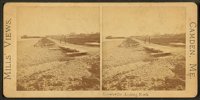 Lincolnville shoreline c. 1880