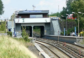 Linderud station. Linderud t-banestasjon.jpg