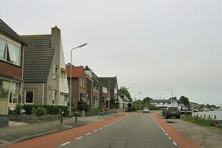 Lisserbroek Village in North Holland, Netherlands