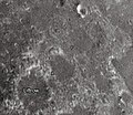 English: Littrow lunar crater as seen from Earth with satellite craters labeled