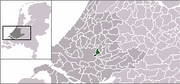 Location of Capelle aan den IJssel within the Netherlands