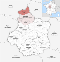 Locator map of Arrondissement Dreux 2019.png