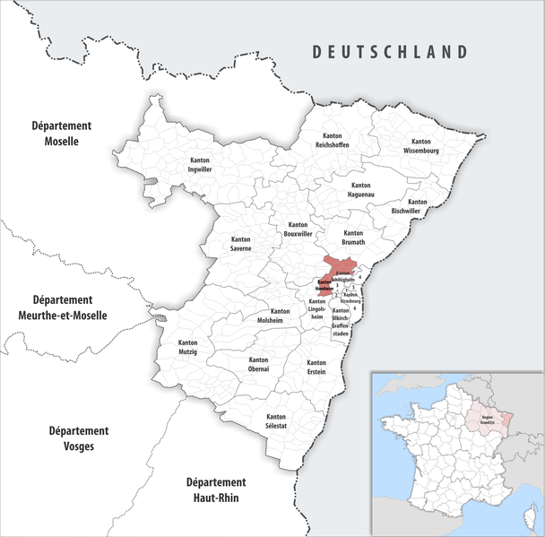 File:Locator map of Kanton Hœnheim 2018.png